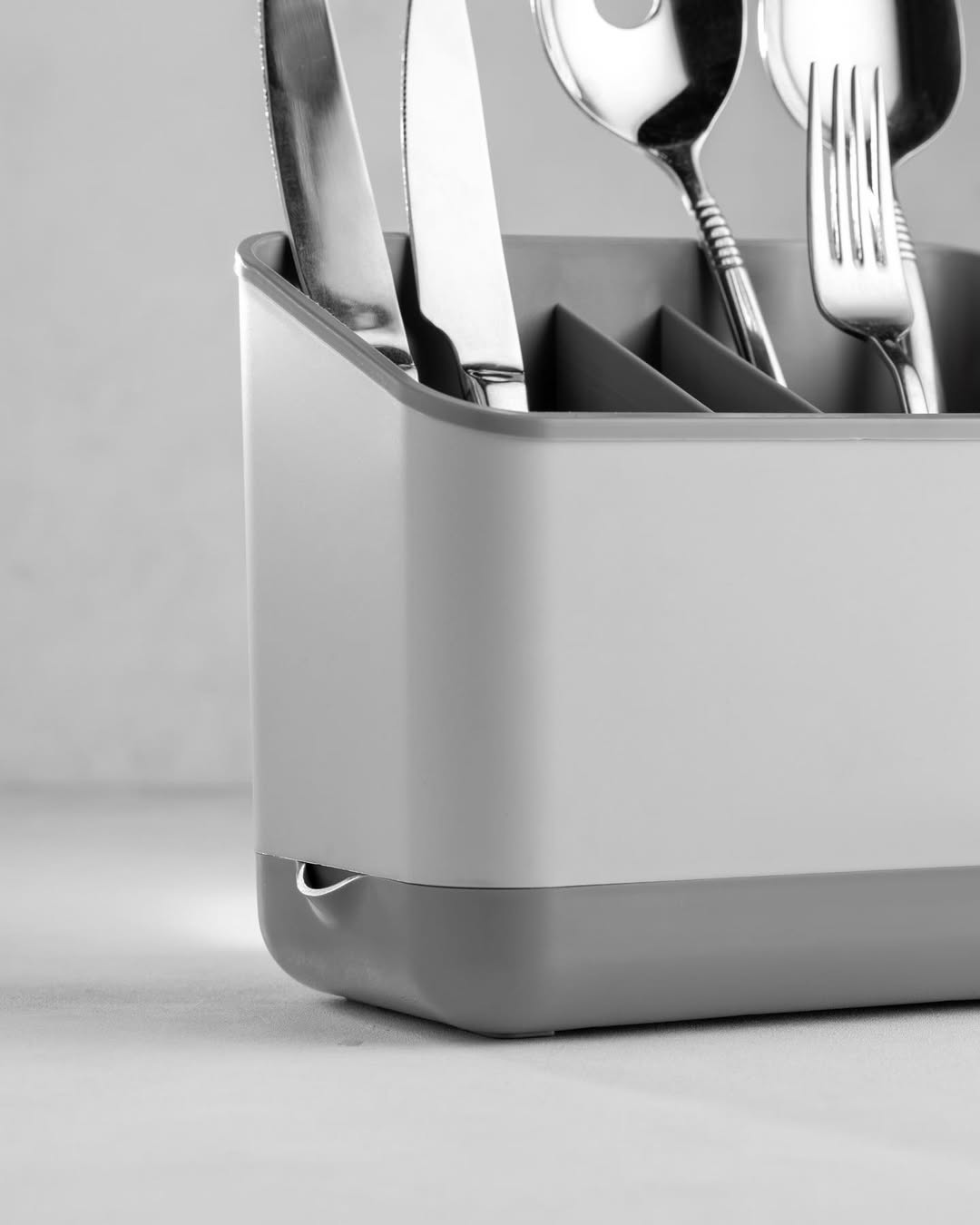 Stile Cucina Pratik Bölmeli Tezgah Üstü Kaşık Çatal Bıçak Kurutmalık