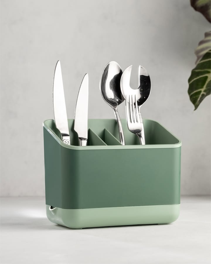 Stile Cucina Pratik Bölmeli Tezgah Üstü Kaşık Çatal Bıçak Kurutmalık