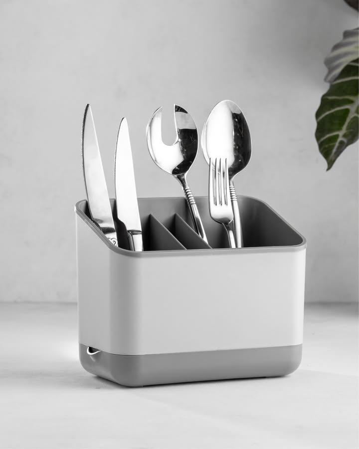 Stile Cucina Pratik Bölmeli Tezgah Üstü Kaşık Çatal Bıçak Kurutmalık