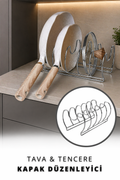Stile Cucina Tava Ve Tencere Kapağı Düzenleyici